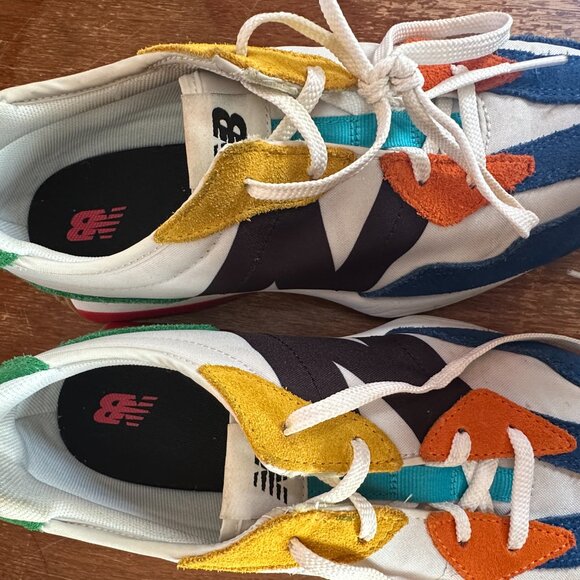 New Balance 327 Shoes Mens Size 7 Suede Running Athletic MS327PBA Sneakers - Picture 9 of 15